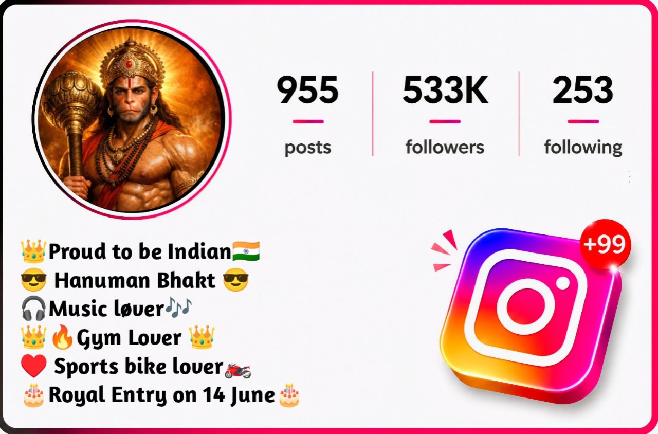 Bajrangbali Bio For Instagram Bajrangbali Bio For Instagram